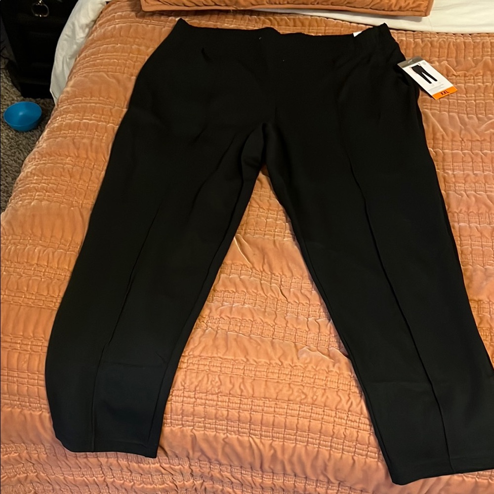 Mondetta Black Dress Pants Classic Fit